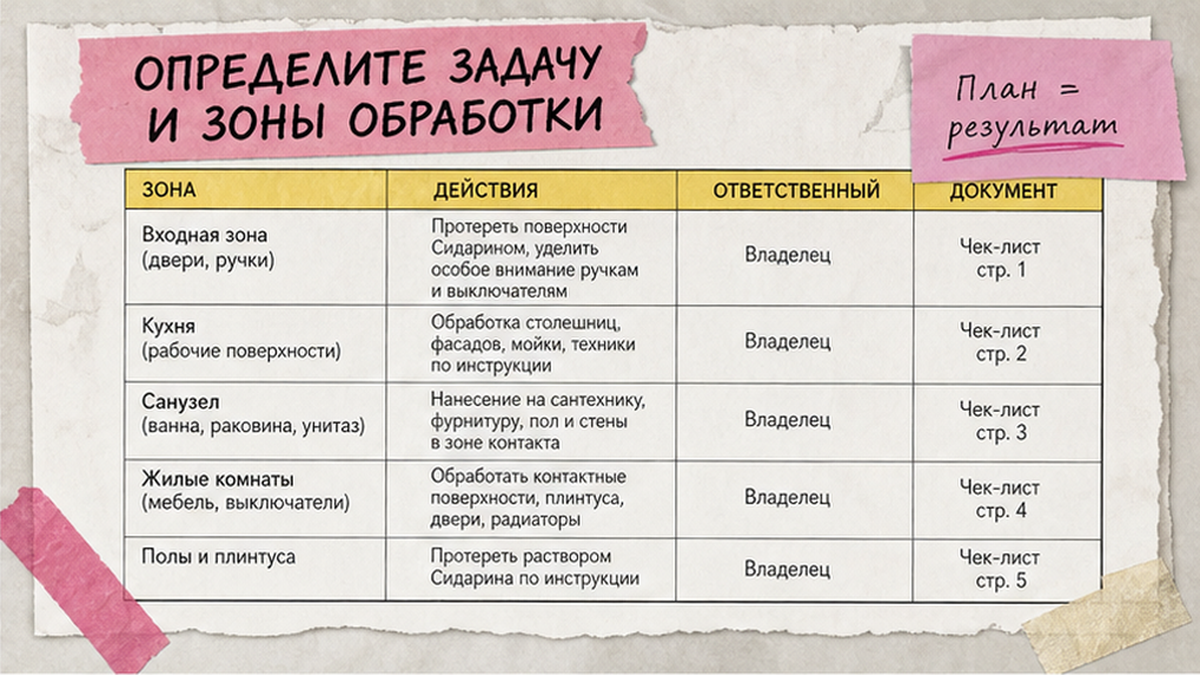 Сравнительная таблица / UI-мокап: Определите задачу и зоны обработки