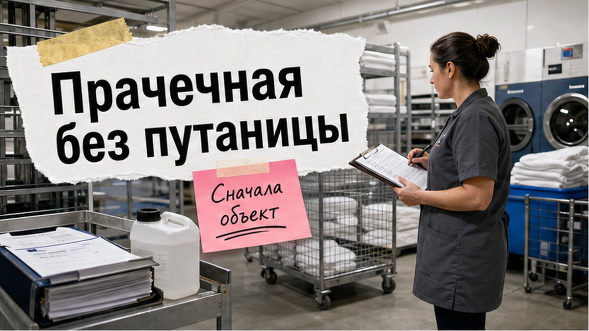 Обложка статьи о подготовке прачечной и бельевой к дезинфекции Сидарином