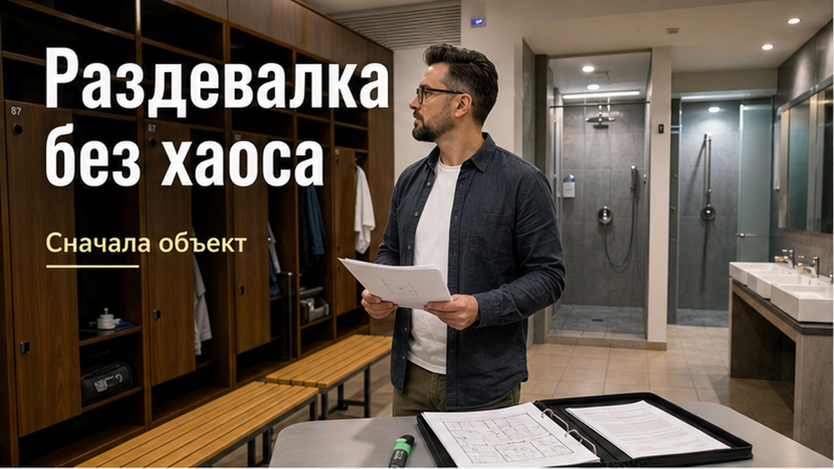 Как подготовить раздевалку, душевую и санитарные зоны к дезинфекции Сидарином