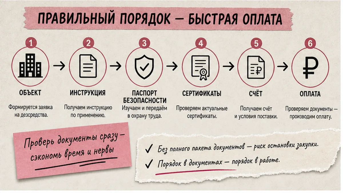 Схема проверки документов перед покупкой Сидарина