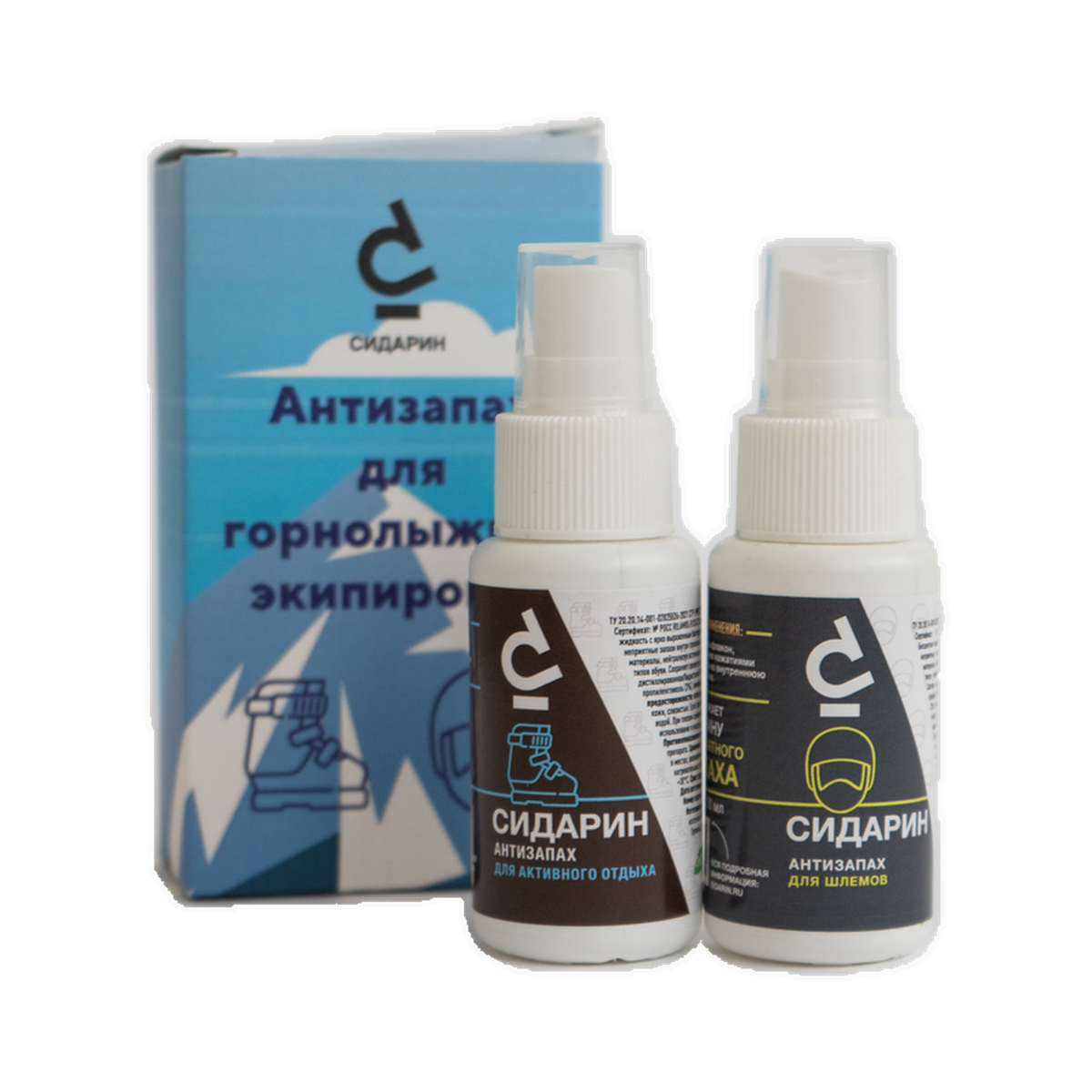 Антизапах для шлема и экипировки «Сидарин»